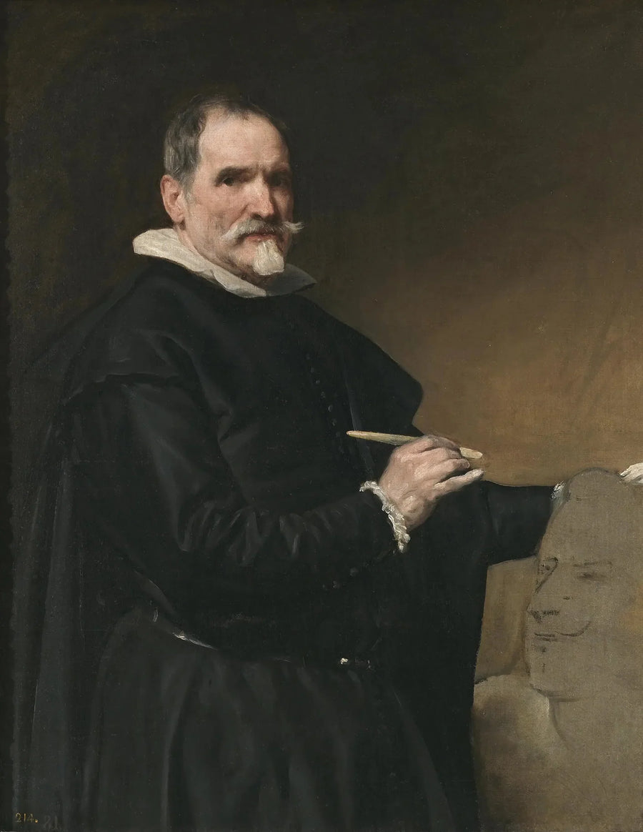 Retrato de Juan Martínez Montañés - Diego Velázquez