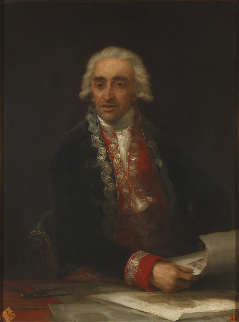 Retrato de Juan de Villanueva - Francisco de Goya