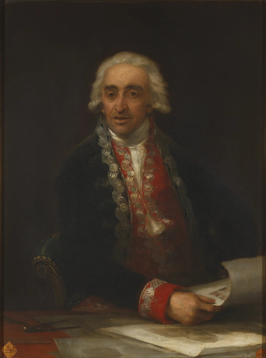Retrato de Juan de Villanueva - Francisco de Goya