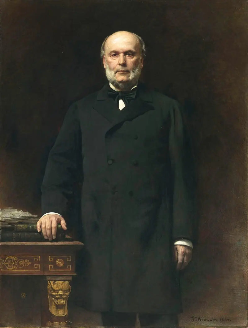 Retrato de Jules Grévy (1807-1891) - Léon Bonnat