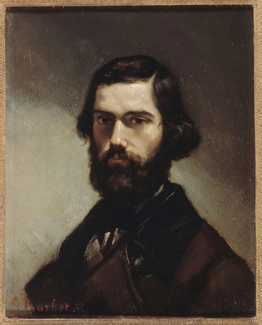 Retrato de Jules Vallès (1832-1885), escritor - Gustave Courbet