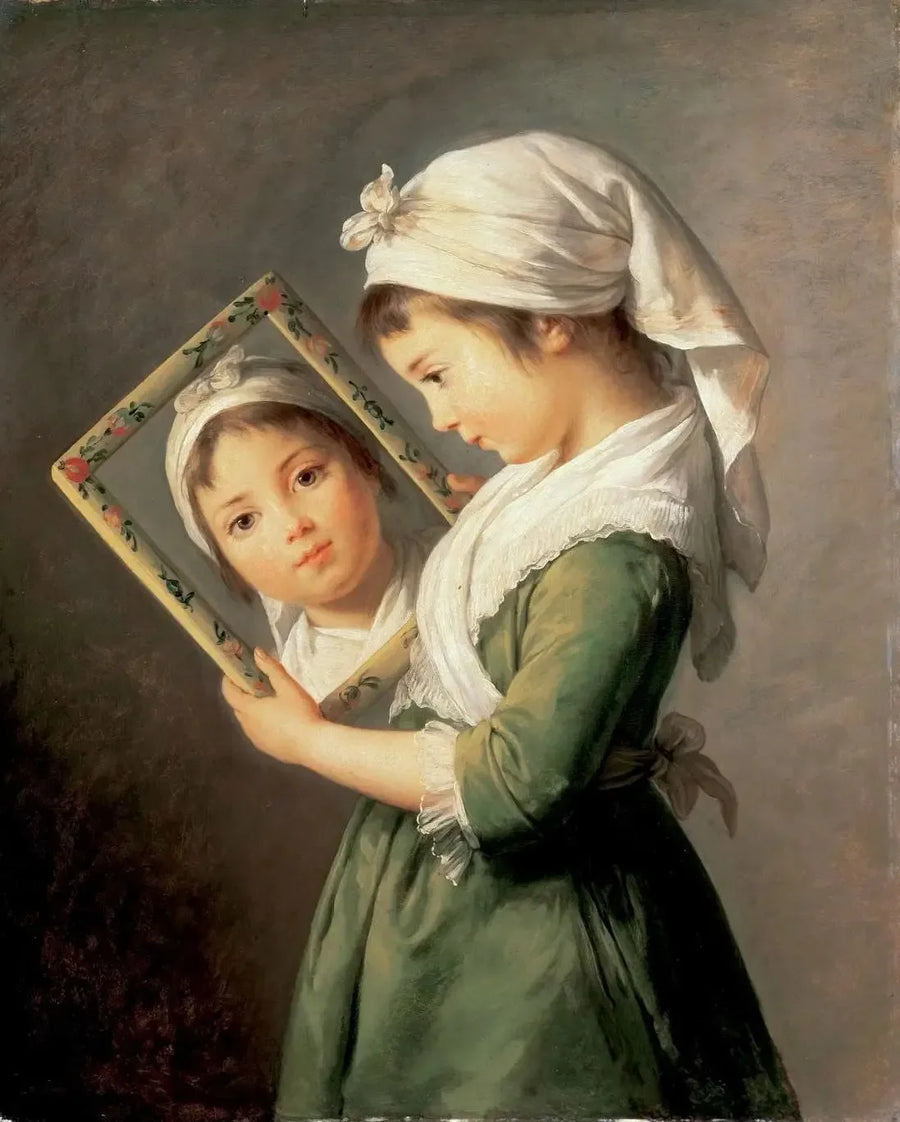 Retrato de Julie Lebrun - Elisabeth Vigeé Le Brun