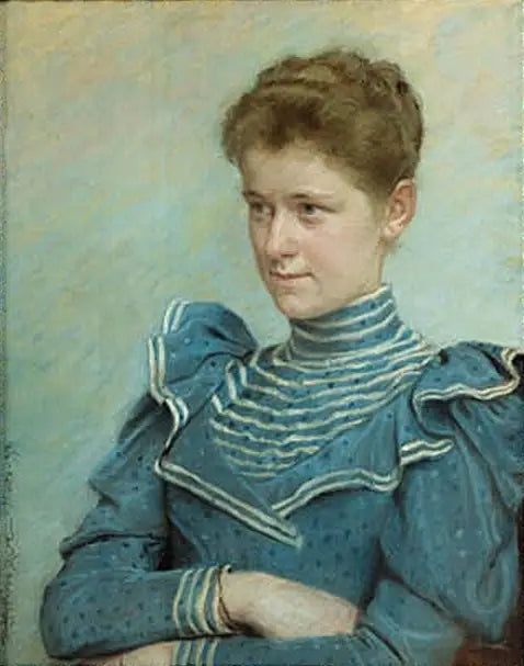Retrato de Julie Reinhard, nacida Vett. - Peder Severin Krøyer