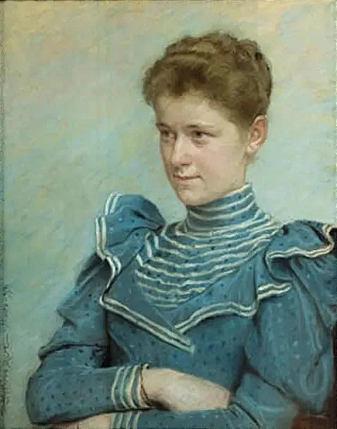 Retrato de Julie Reinhard, nacida Vett. - Peder Severin Krøyer