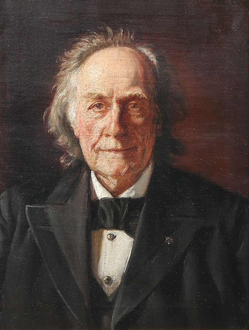 Retrato de Julius Decker. -Michael Peter Ancher