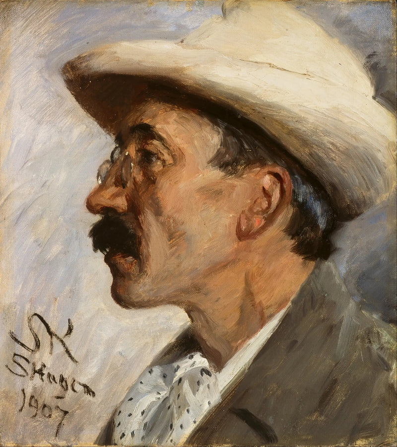Retrato de Julius Paulsen (1860-1940) - Peder Severin Krøyer