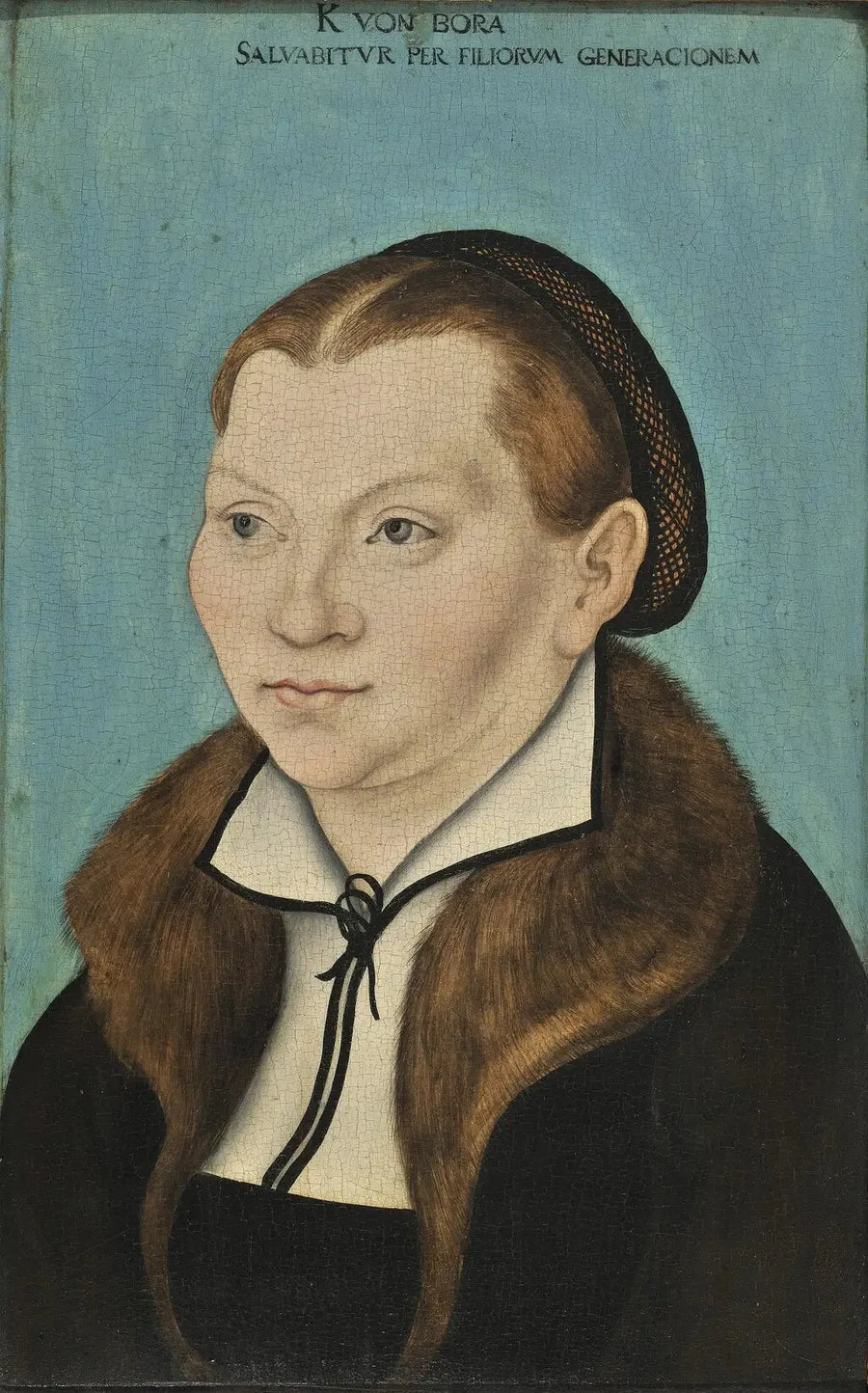 Retrato de Katharina von Bora - Lucas Cranach el Viejo
