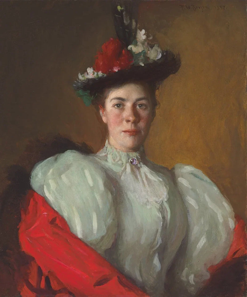 Retrato de Katherine Cavenaugh - Frank Weston Benson