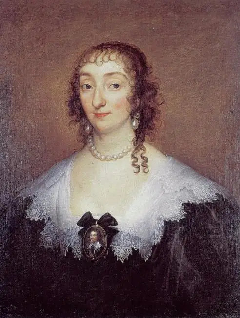 Retrato de Katherine Manners, duquesa de Buckingham - Antoine van Dyck