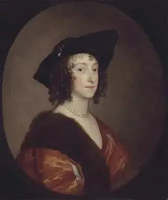 Retrato de Katherine Wotton, Lady Stanhope, condesa de Chesterfield (1609-1667) - Antoine van Dyck