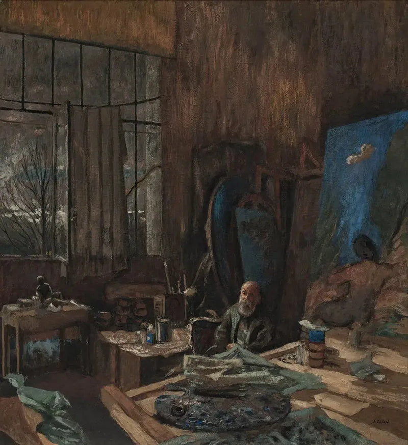 Retrato de Kerr-Xavier Roussel - Édouard Vuillard
