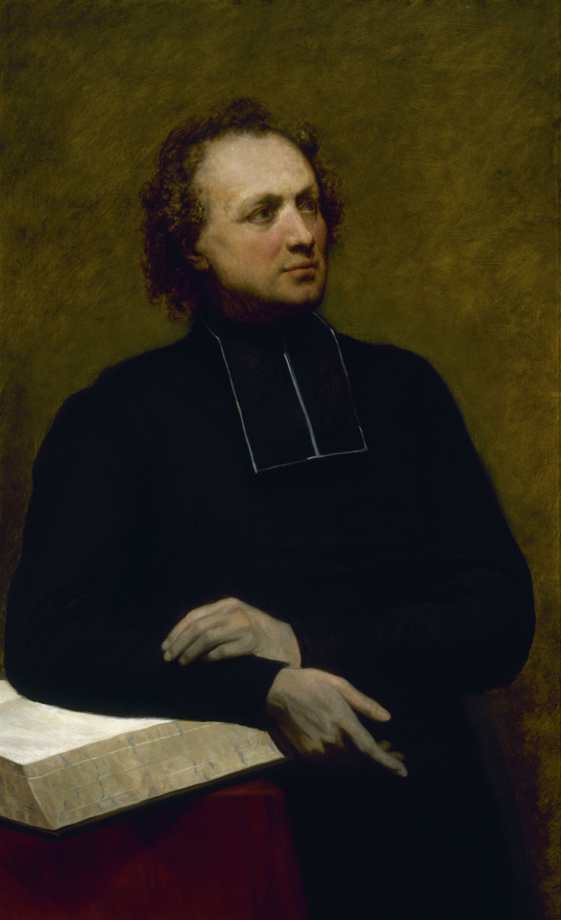 Retrato del abad Gaspard Deguerry - Ary Scheffer