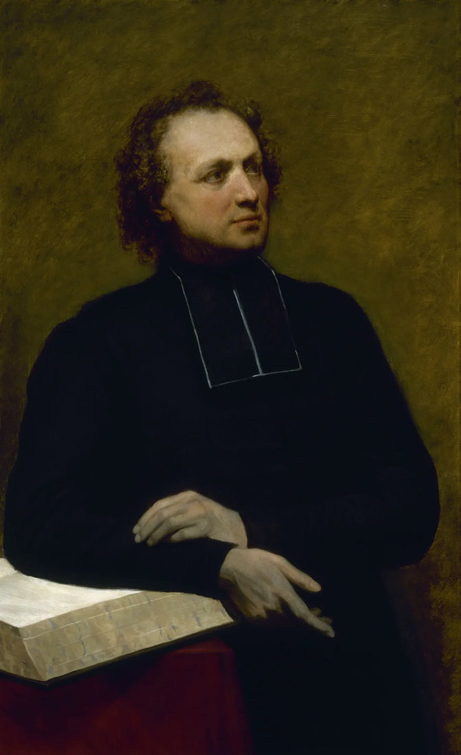 Retrato del abad Gaspard Deguerry - Ary Scheffer