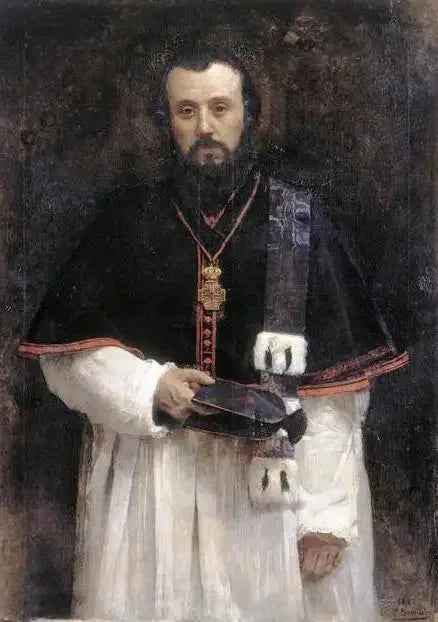 Retrato del abad Lavigerie - Léon Bonnat