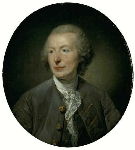 Retrato del abad Louis Gougenot - Jean-Baptiste Greuze