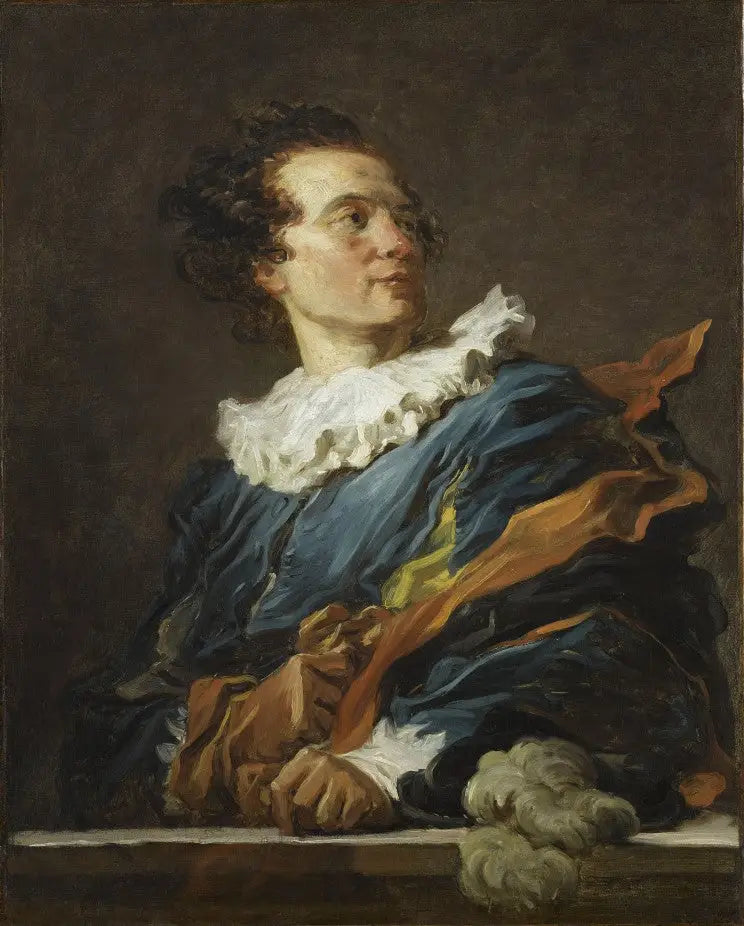 Retrato del abad de Saint-Non - Jean-Honoré Fragonard