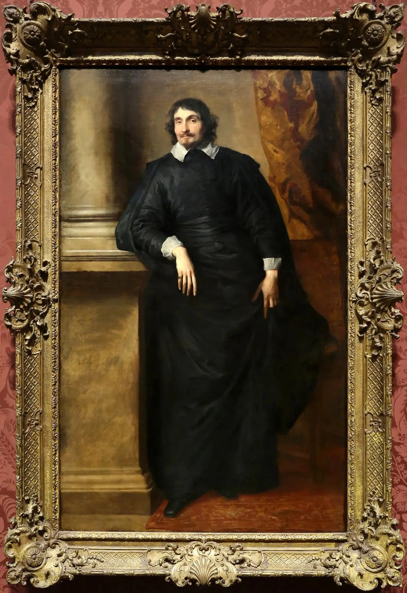 Retrato del abad Scaglia - Antoine van Dyck