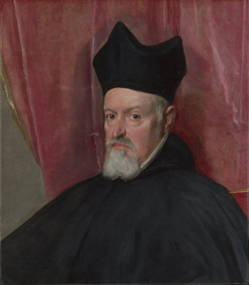 Retrato del arzobispo Fernando de Valdés - Diego Velázquez