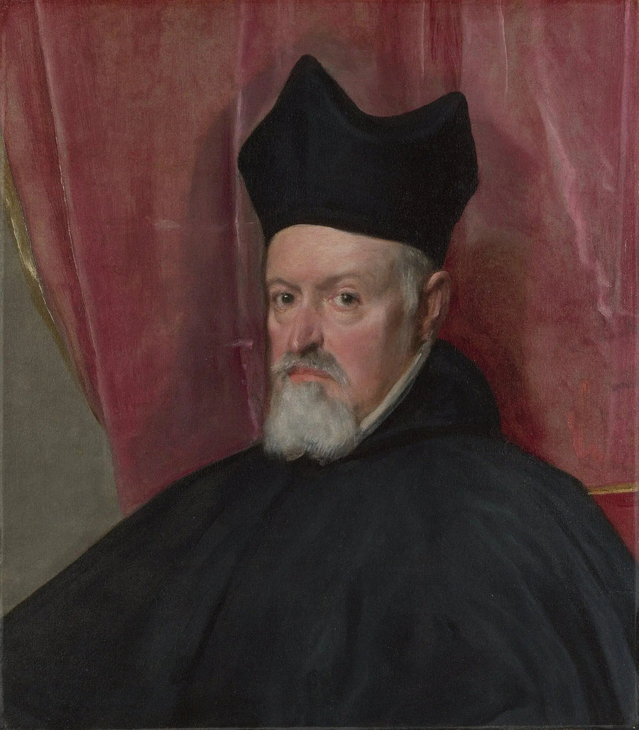 Retrato del arzobispo Fernando de Valdés - Diego Velázquez