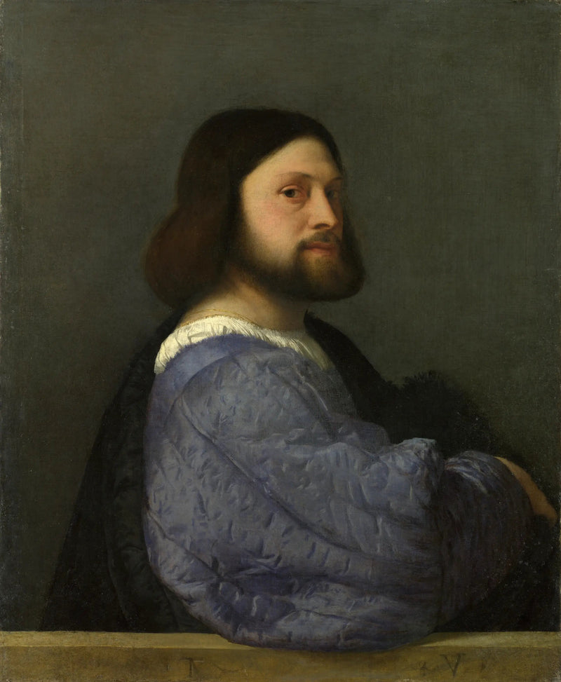 Retrato de L'Arioste - Tiziano