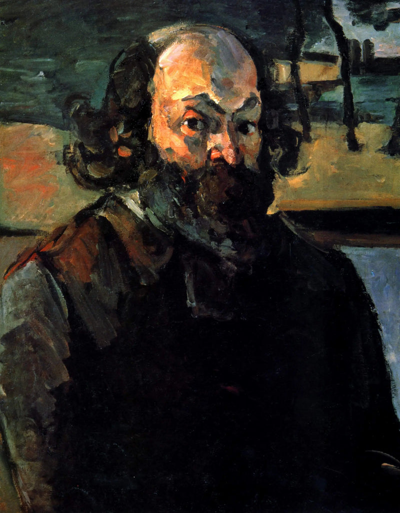 Retrato del artista - Paul Cézanne