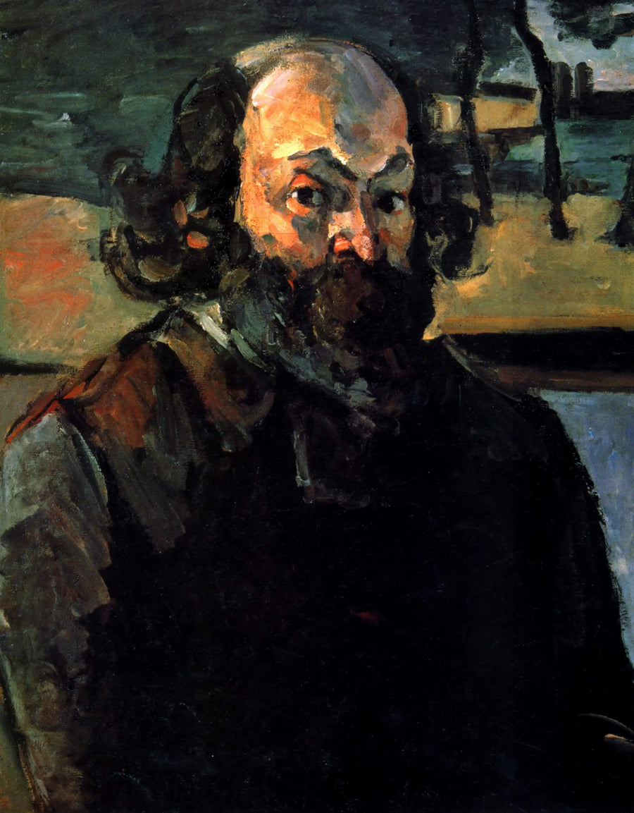 Retrato del artista - Paul Cézanne