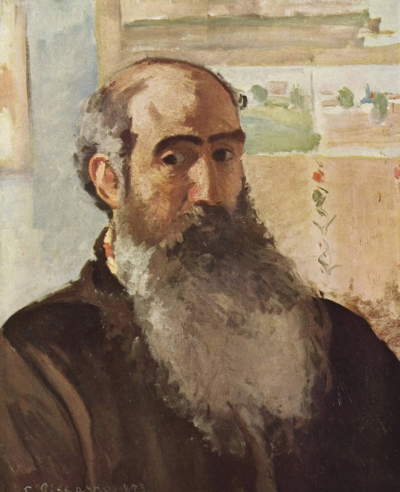 Retrato del artista - Camille Pissarro