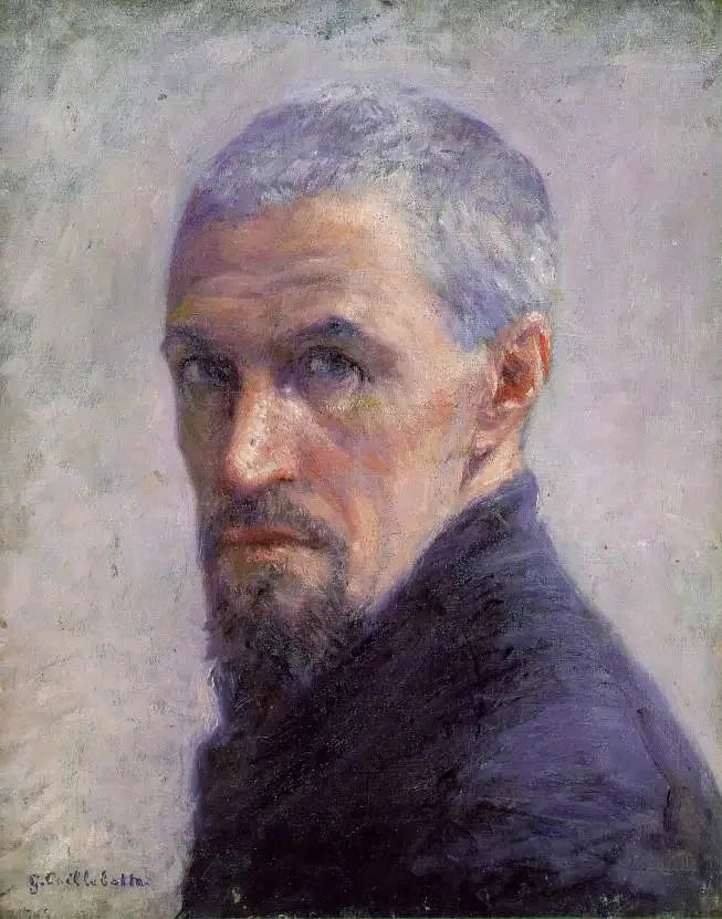 Retrato del artista - Gustave Caillebotte