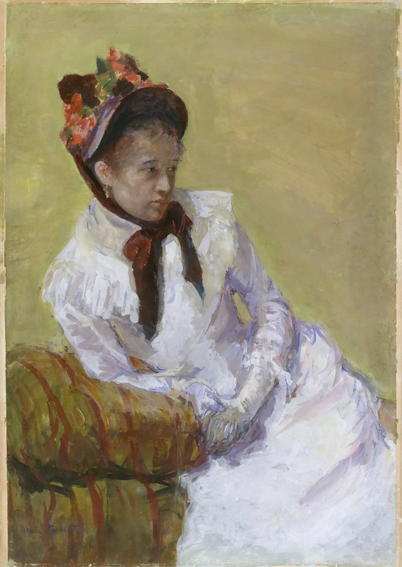 Retrato de la artista - Mary Cassatt