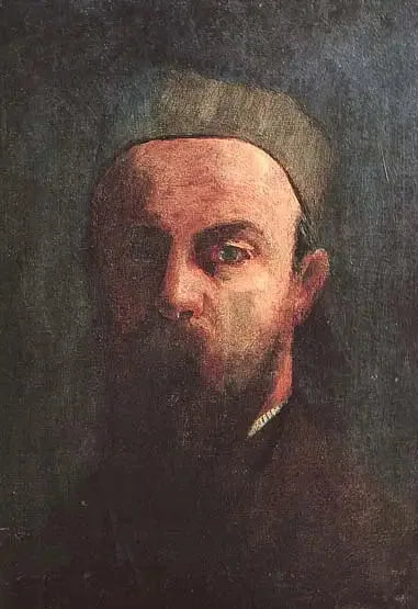 Retrato del artista - Odilon Redon