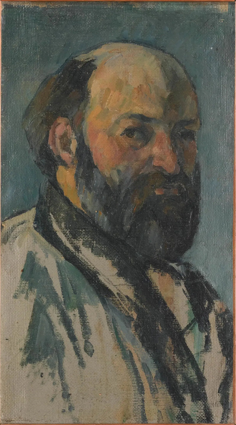 Retrato del artista - Paul Cézanne