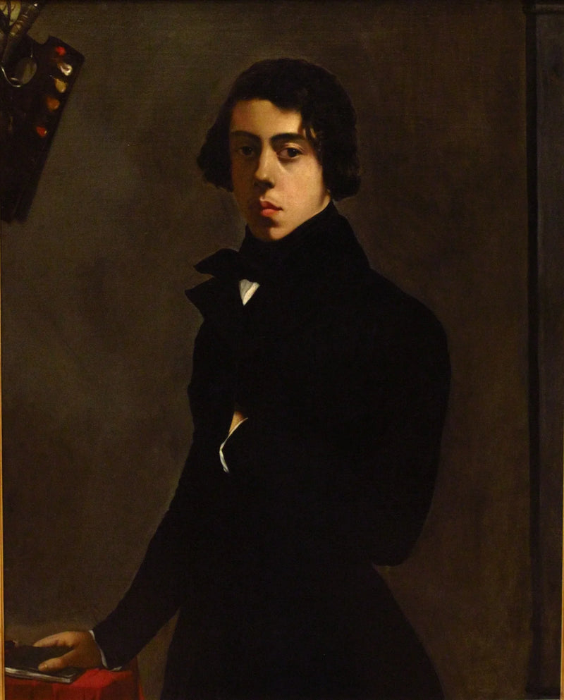 Retrato del artista - Théodore Chassériau