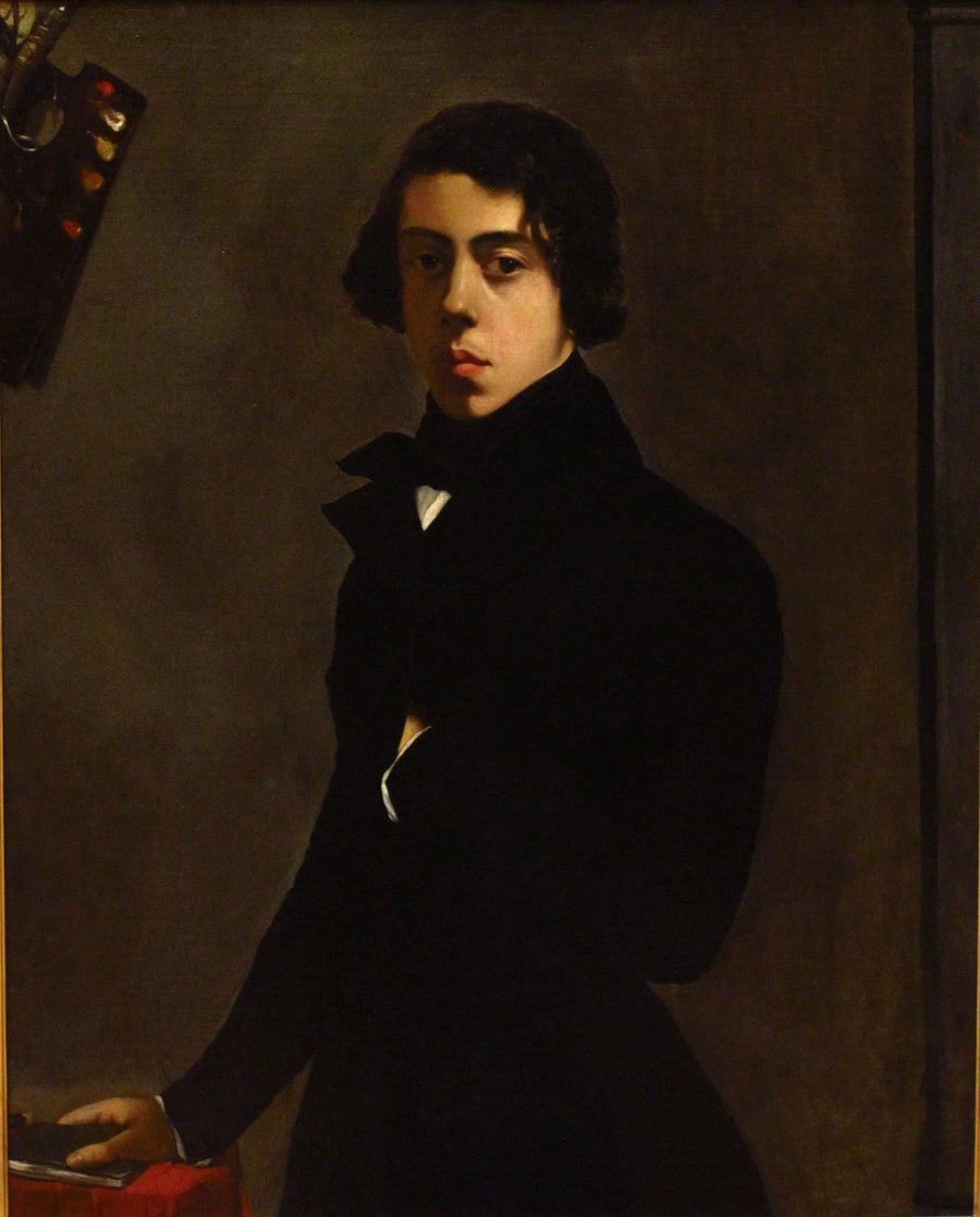Retrato del artista - Théodore Chassériau