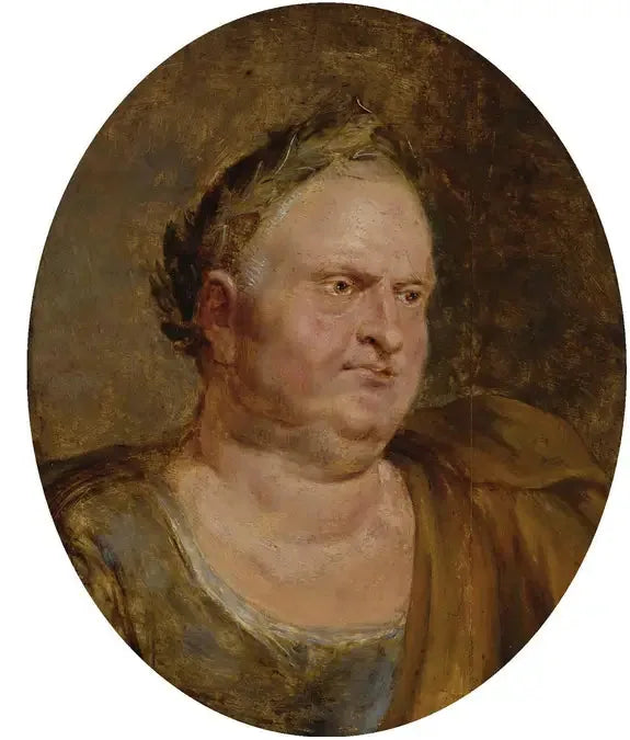 Retrato del emperador romano Vitelio - Peter Paul Rubens