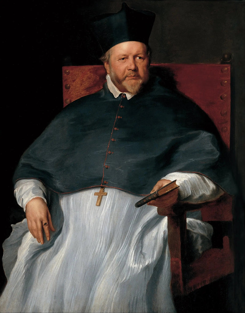 Retrato del obispo Joannes Malderus - Antoine van Dyck