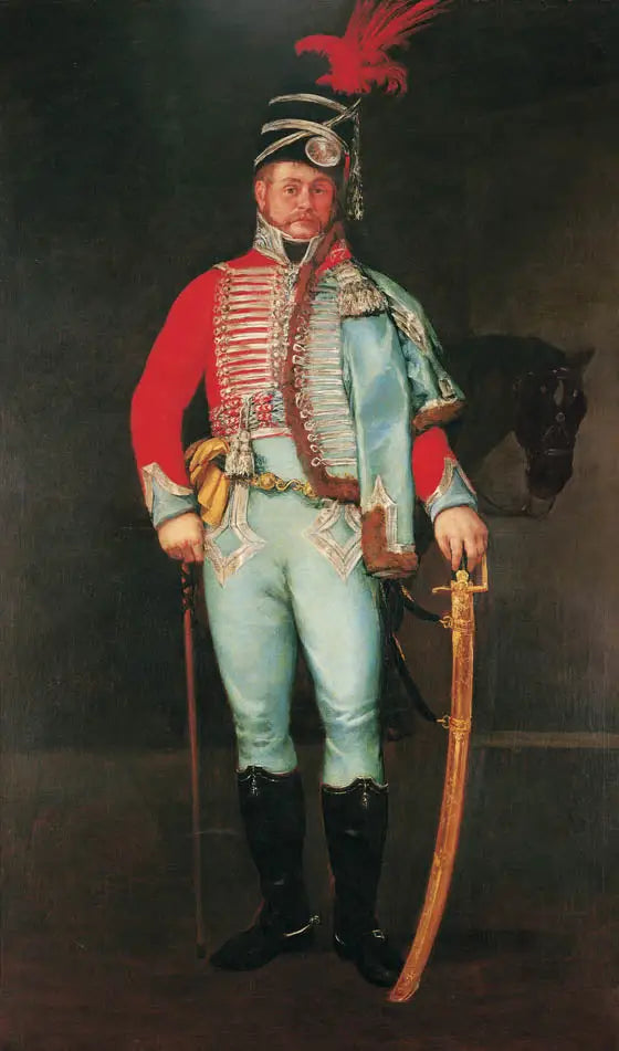 Retrato del oficial Pantaleón Pérez de Nenin - Francisco de Goya
