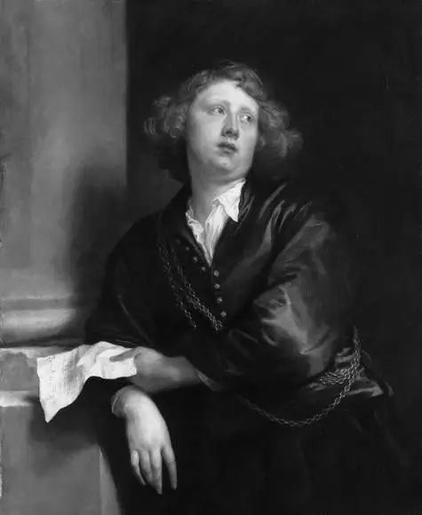 Retrato del organista Hendrik Liberti - Antoine van Dyck