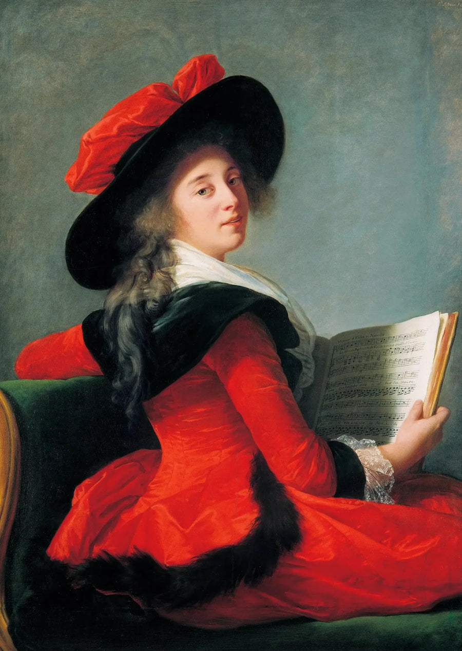 Retrato de la Baronesa de Crussol - Élisabeth Vigeé Le Brun