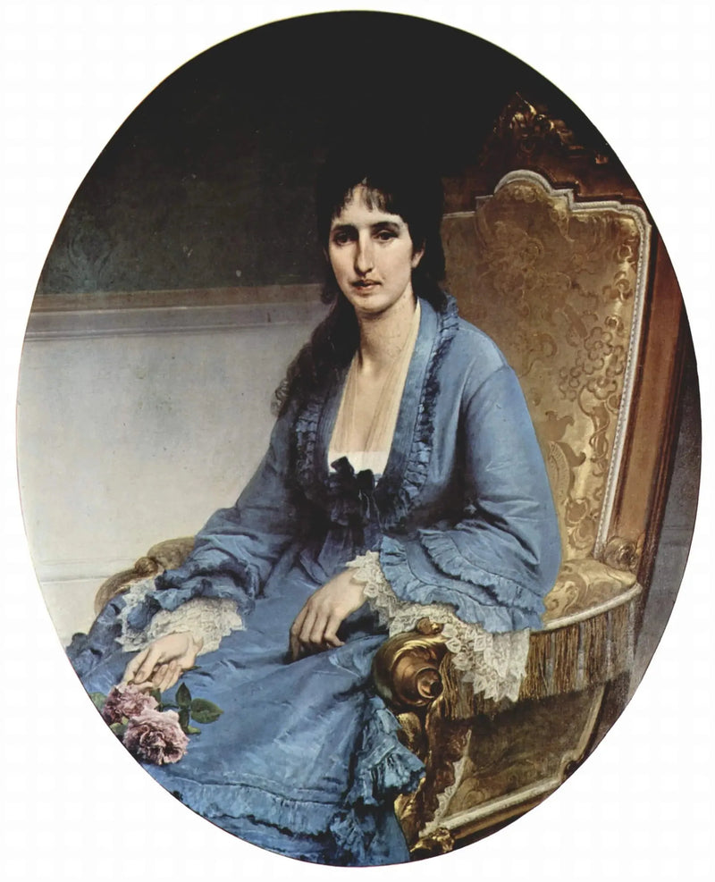 Retrato de la condesa Antonietta Negroni Prati Morosini - Francesco Hayez