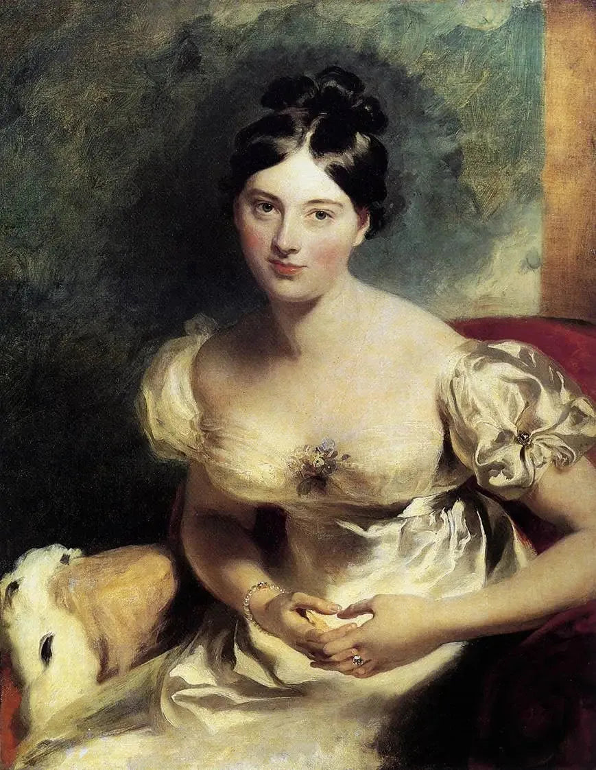 Retrato de la condesa de Blessington - Thomas Lawrence