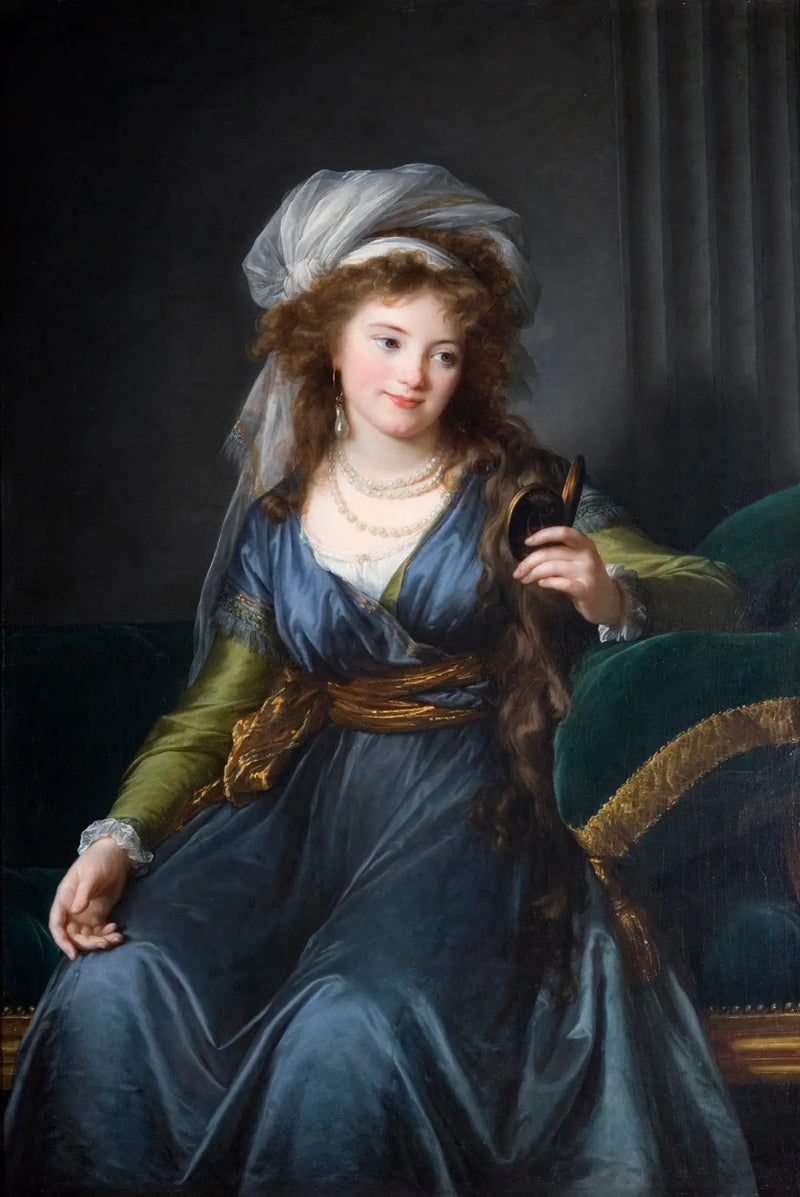 Retrato de la condesa Catalina Skavronskaia - Élisabeth Vigée Le Brun