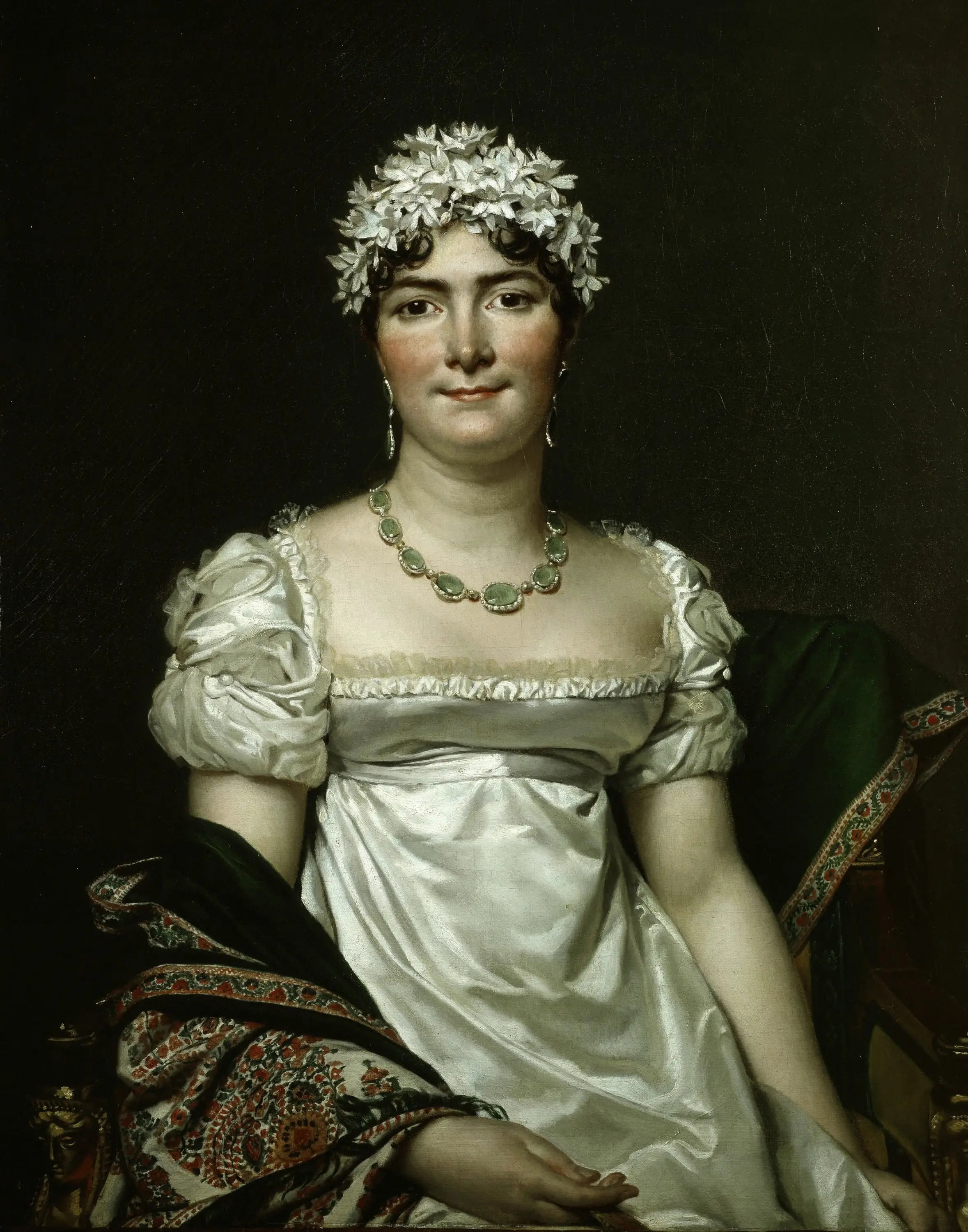 Portrait de la comtesse Daru - Jacques-Louis David image 1 reproduction d’œuvre d’art à l’huile