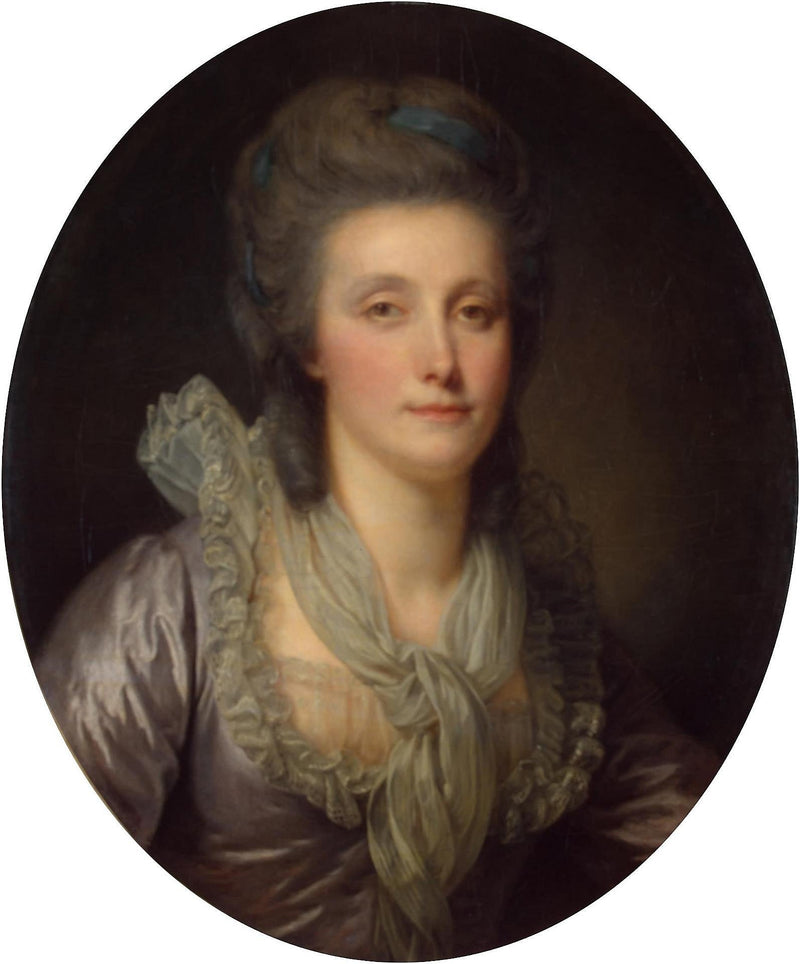 Retrato de la condesa Ekaterina Chouvalova - Jean-Baptiste Greuze