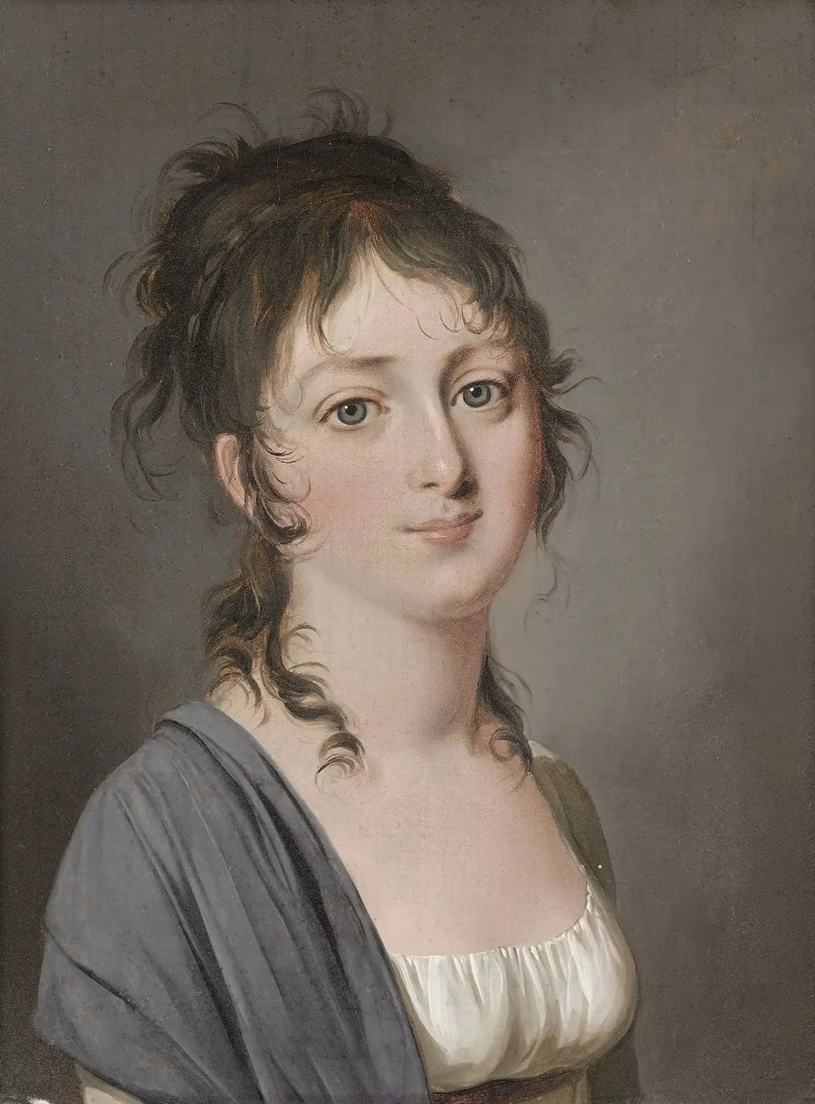 Retrato de la condesa François de Sainte-Aldegonde - Louis-Léopold Boilly