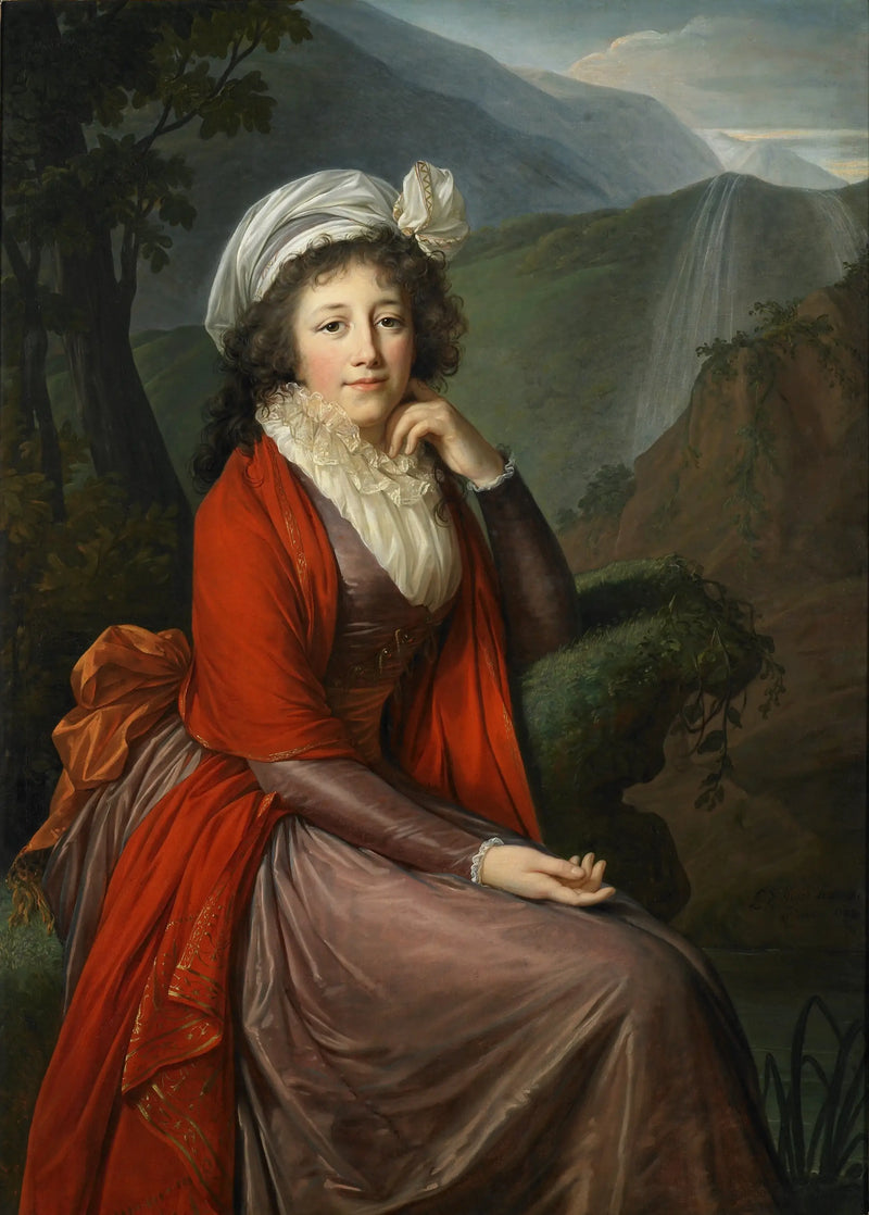 Retrato de la condesa María Theresia Bucquoi, nacida Parr (1746-1818) - Élisabeth Vigeé Le Brun