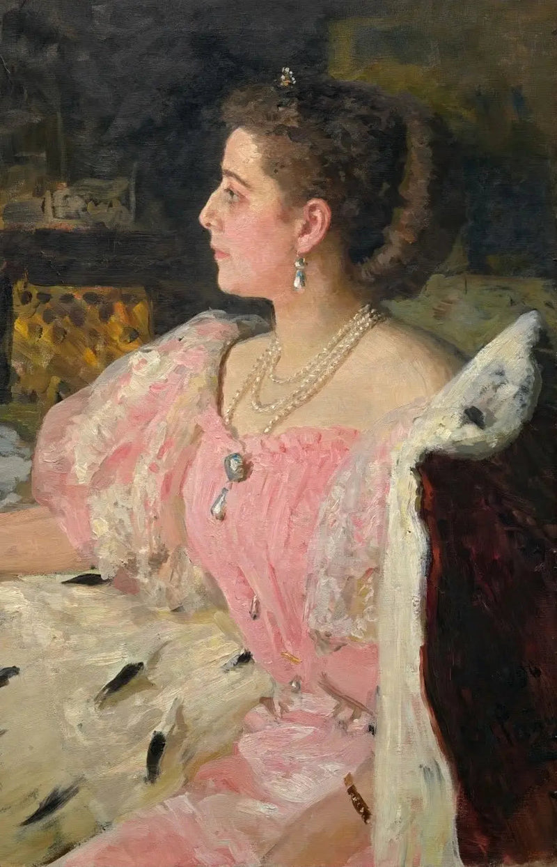 Retrato de la condesa Natalia Petrovna Golovina - Ilya Repin