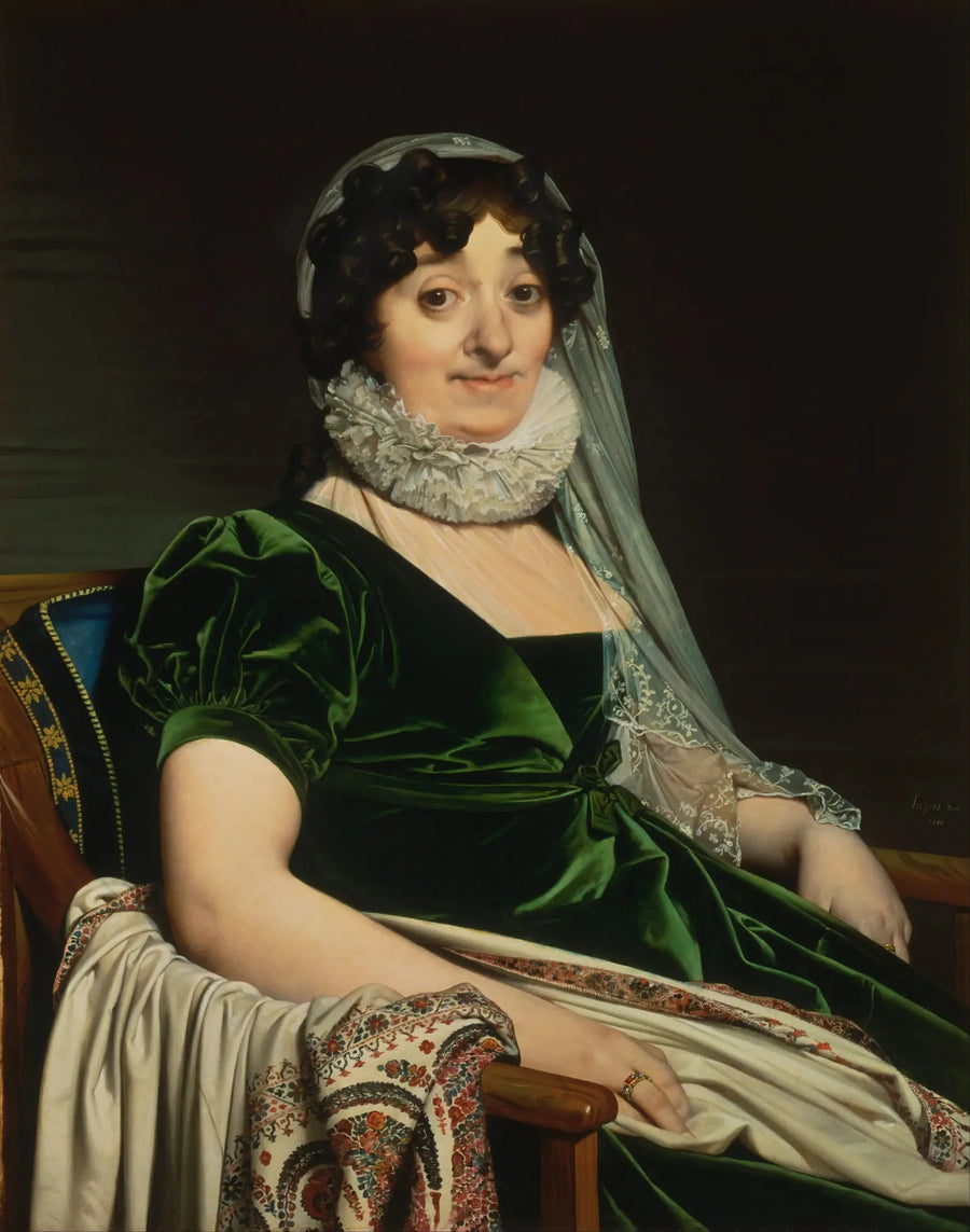 Retrato de la Condesa de Tournon - Jean-Auguste-Dominique Ingres