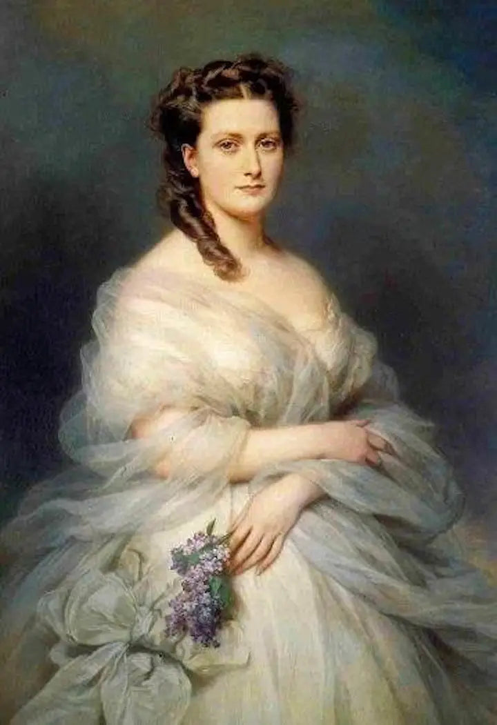 Retrato de la duquesa Ana Murat de Mouchy - Franz Xaver Winterhalter