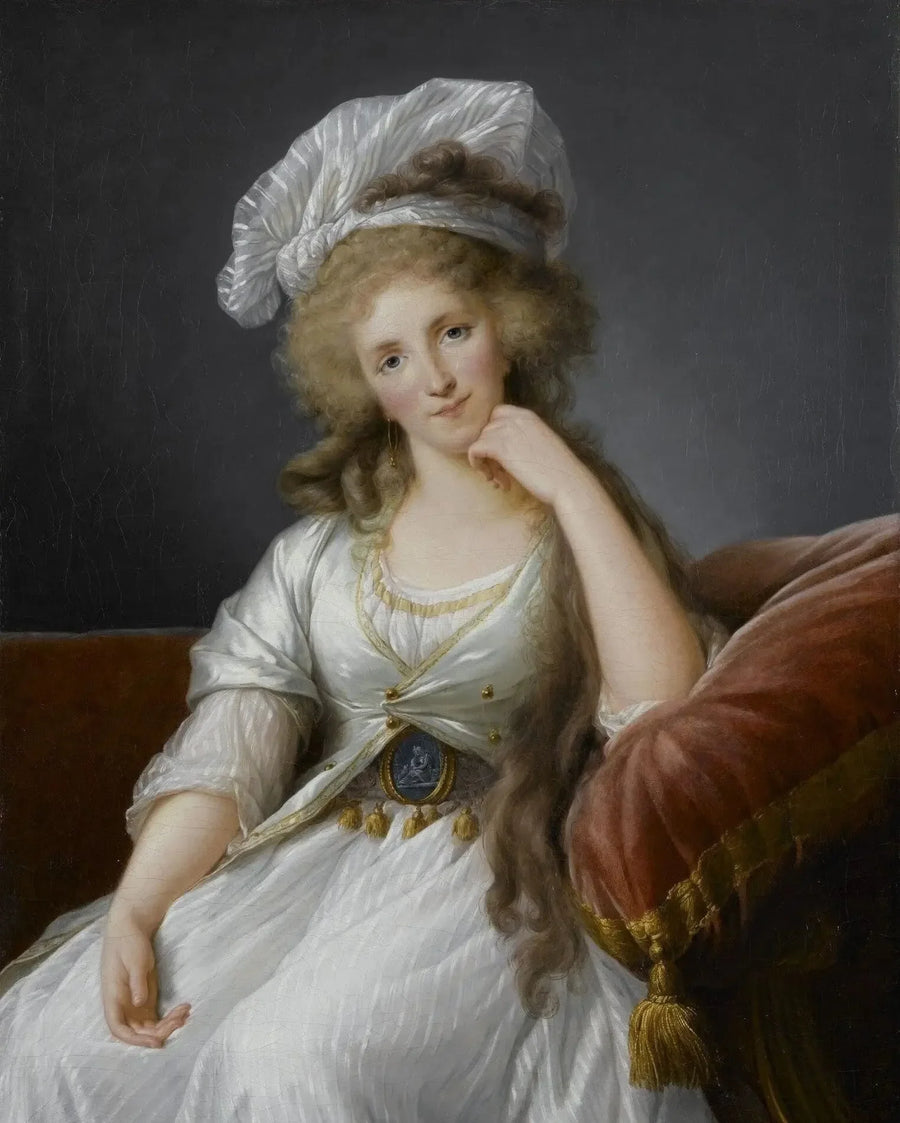 Retrato de la duquesa de Orleans - Élisabeth Vigée Le Brun