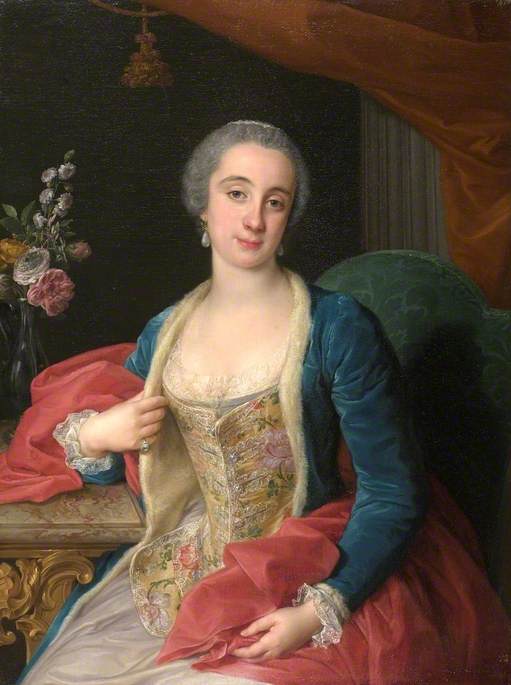Retrato de la duquesa Sforza Cesarini (fallecida en 1765) - Pompeo Batoni